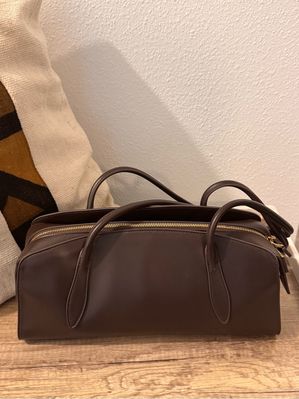 Parisa Wang Sample Bag – Espresso Brown Leather | NWOT